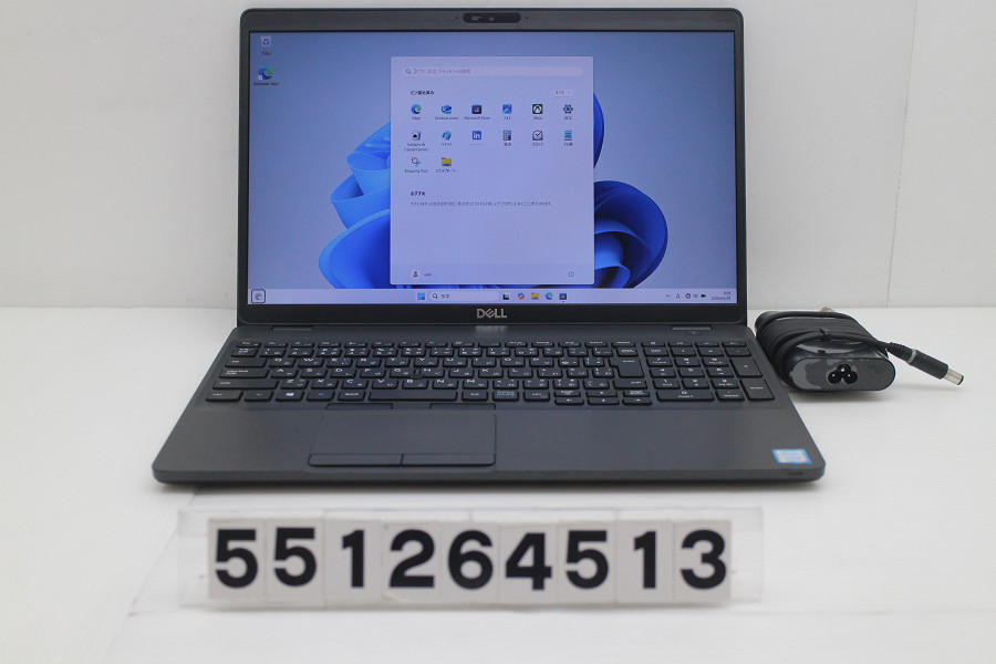DELL Latitude 5500 Core i5 8265U 1.6GHz/8GB/256GB(SSD)/15.6W/FHD(1920x1080)/Win11【中古】【20260602】