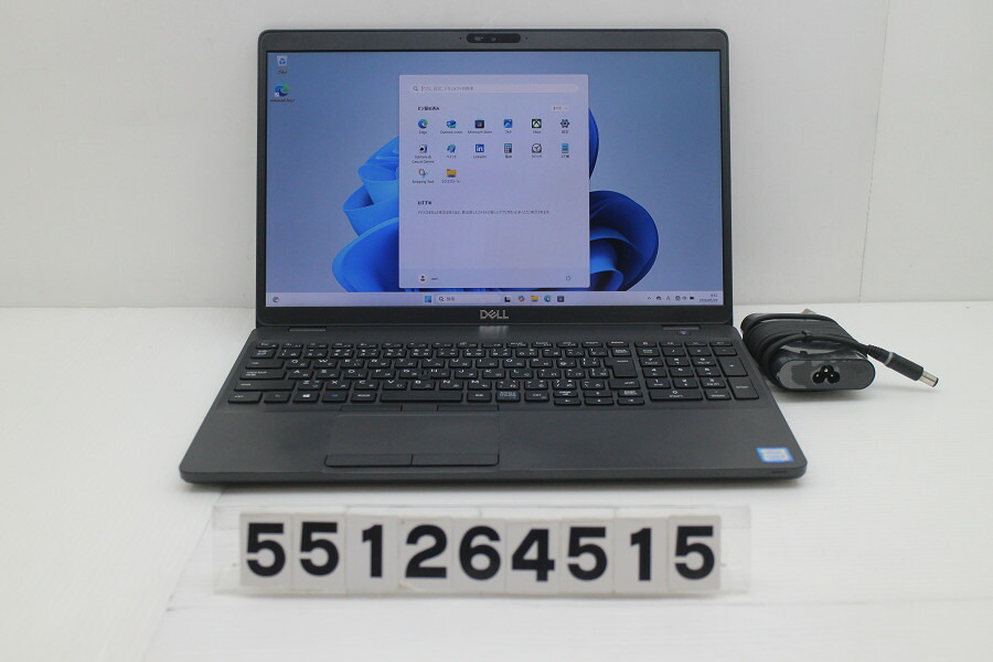 DELL Latitude 5500 Core i5 8265U 1.6GHz/8GB/256GB(SSD)/15.6W/FHD(1920x1080)/Win11【中古】【20260602】