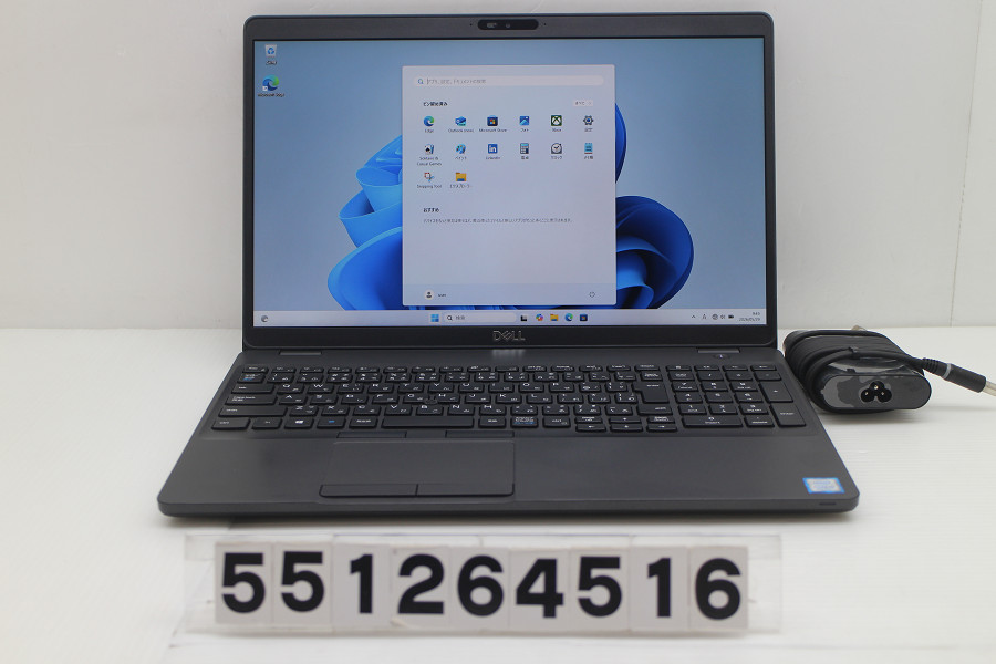 DELL Latitude 5500 Core i5 8265U 1.6GHz/8GB/256GB(SSD)/15.6W/FHD(1920x1080)/Win11【中古】【20260602】