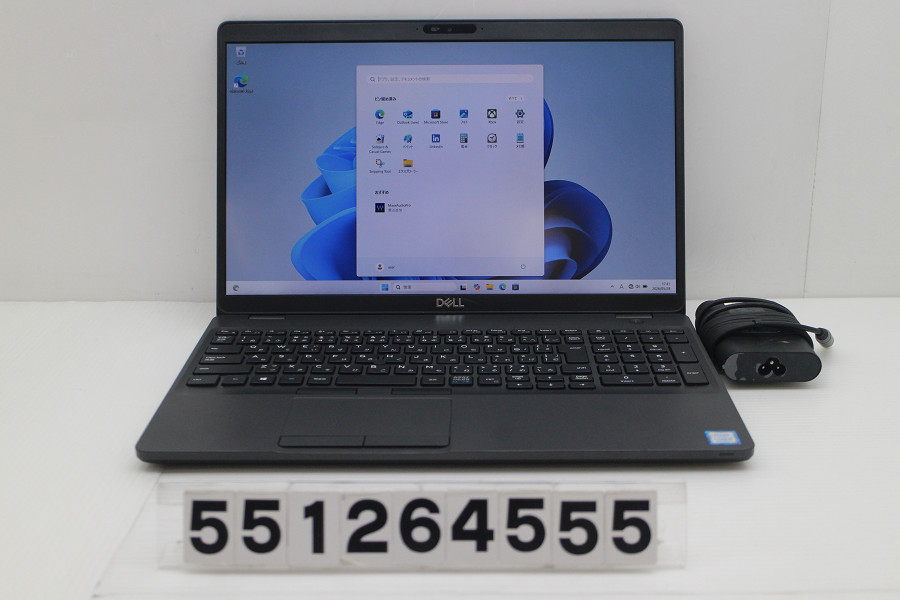 DELL Latitude 5500 Core i5 8265U 1.6GHz/8GB/256GB(SSD)/15.6W/FHD(1920x1080)/Win11【中古】【20260602】