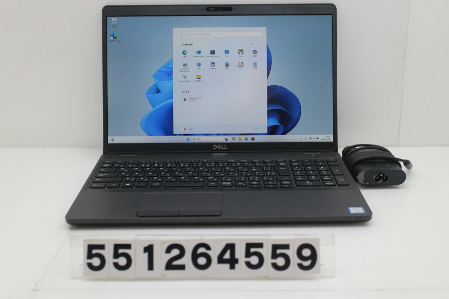 DELL Latitude 5500 Core i5 8265U 1.6GHz/8GB/256GB(SSD)/15.6W/FHD(1920x1080)/Win11【中古】【20260602】