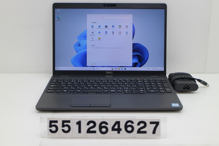 DELL Latitude 5500 Core i5 8265U 1.6GHz/8GB/256GB(SSD)/15.6W/FHD(1920x1080)/Win11【中古】【20260602】