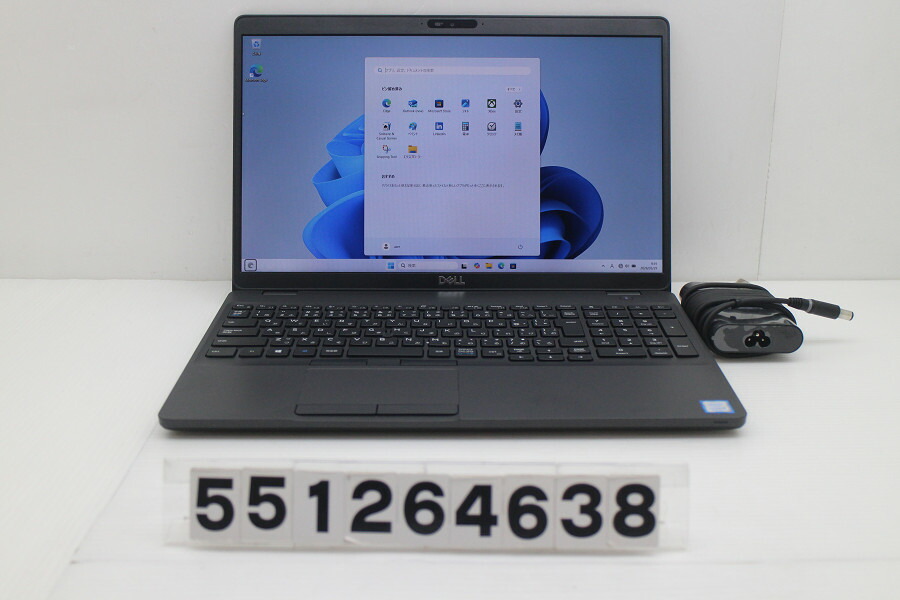 DELL Latitude 5500 Core i5 8265U 1.6GHz/8GB/256GB(SSD)/15.6W/FHD(1920x1080)/Win11【中古】【20260602】