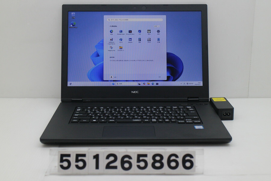 NEC パソコン-VKT16XZG5 Core i5 8265U 1.6GHz/8GB/128GB(SSD)/Multi/15.6W/FWXGA(1366x768)/Win11【中古】【20260602】