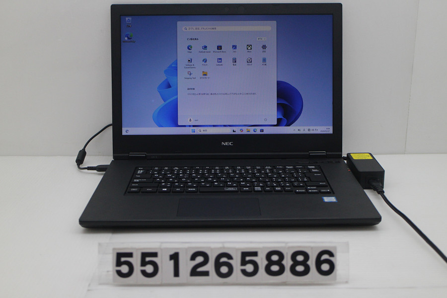 NEC パソコン-VKT16XZG5 Core i5 8265U 1.6GHz/8GB/128GB(SSD)/Multi/15.6W/FWXGA(1366x768)/Win11【中古】【20260602】
