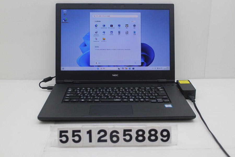 NEC パソコン-VKT16XZG5 Core i5 8265U 1.6GHz/8GB/128GB(SSD)/Multi/15.6W/FWXGA(1366x768)/Win11【中古】【20260602】