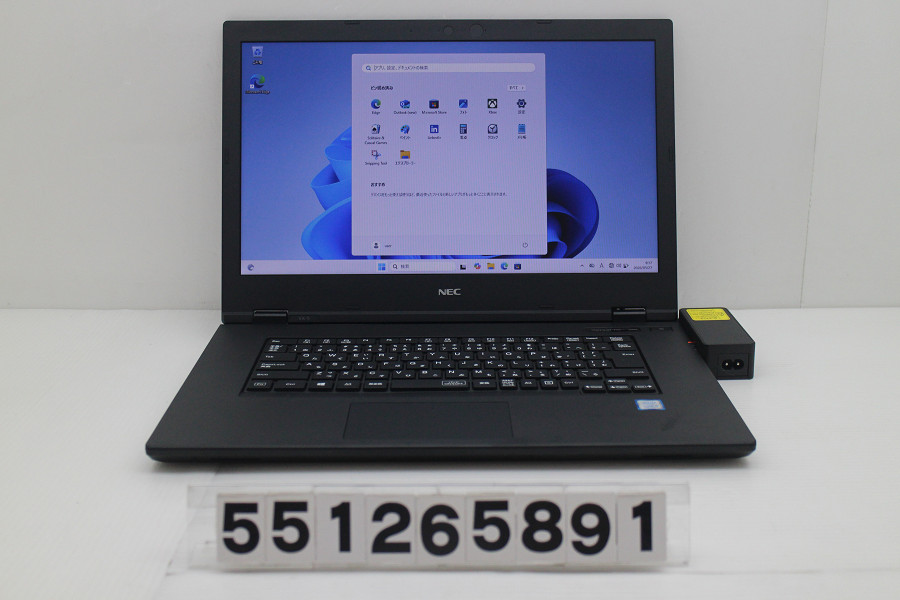 NEC パソコン-VKT16XZG5 Core i5 8265U 1.6GHz/8GB/128GB(SSD)/Multi/15.6W/FWXGA(1366x768)/Win11【中古】【20260602】
