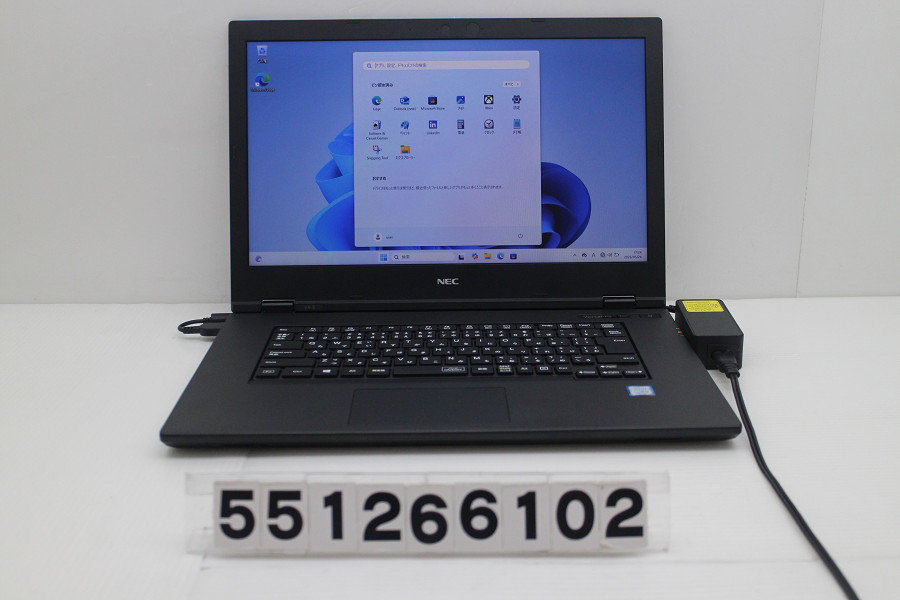 NEC パソコン-VKT16XZG5 Core i5 8265U 1.6GHz/8GB/128GB(SSD)/Multi/15.6W/FWXGA(1366x768)/Win11【中古】【20260602】