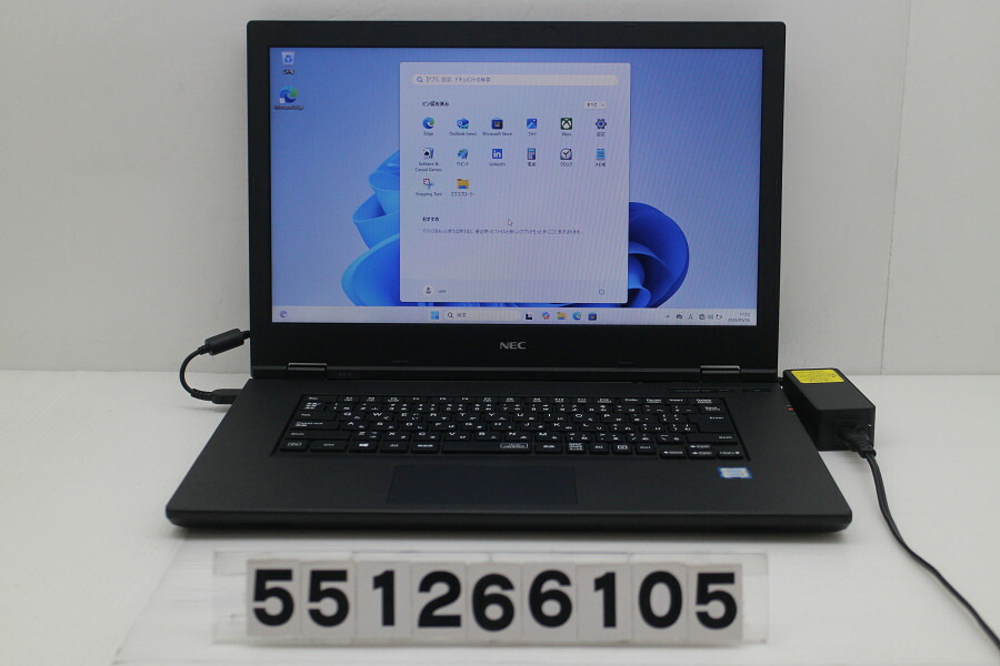 NEC パソコン-VKT16XZG5 Core i5 8265U 1.6GHz/8GB/128GB(SSD)/Multi/15.6W/FWXGA(1366x768)/Win11【中古】【20260602】