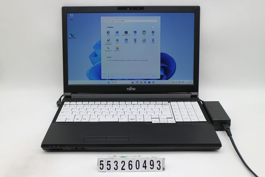 富士通 LIFEBOOK A7510/F Core i7 10610U 1.8GHz/16GB/512GB(SSD)/ヴィデオディスク/15.6W/FWXGA(1366x768)/Win11【中古】【20260526】