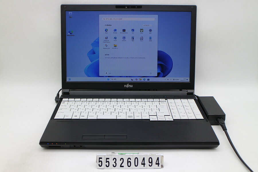 富士通 LIFEBOOK A7510/F Core i7 10610U 1.8GHz/16GB/512GB(SSD)/ヴィデオディスク/15.6W/FWXGA(1366x768)/Win11【中古】【20260526】