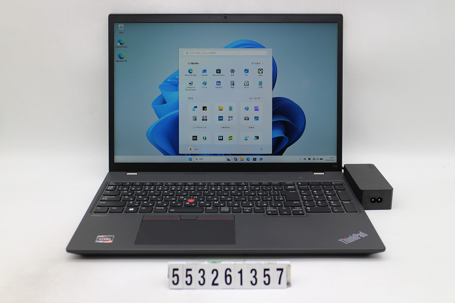 Lenovo ThinkPad T16 Gen1 Ryzen 5 6650U 2.9GHz/16GB/256GB(SSD)/16W/WUXGA(1920x1200)/Win11【中古】【20260526】
