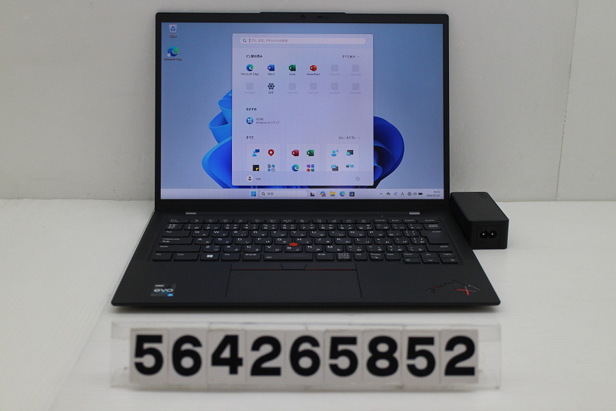 Lenovo ThinkPad X1 Carbon 10th Gen Core i5 1235U 1.3GHz/8GB/256GB(SSD)/14W/WUXGA(1920x1200)/Win11【中古】【20260526】