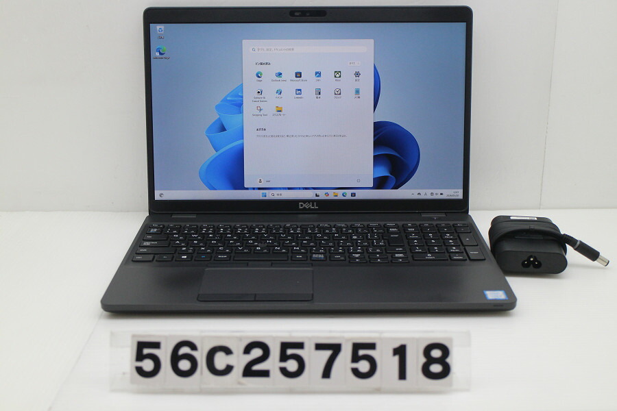 DELL Latitude 5500 Core i5 8265U 1.6GHz/8GB/256GB(SSD)/15.6W/FHD(1920x1080)/Win11【中古】【20260602】
