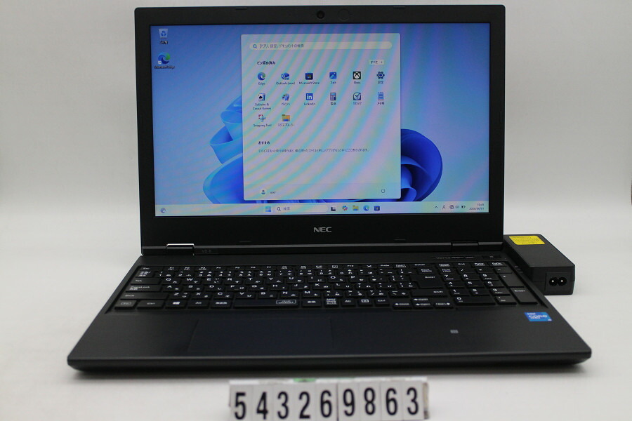 NEC パソコン-VKM44DZFB Core i5 1145G7 2.6GHz/8GB/256GB(SSD)/15.6W/FWXGA(1366x768)/Win11【中古】【20260604】