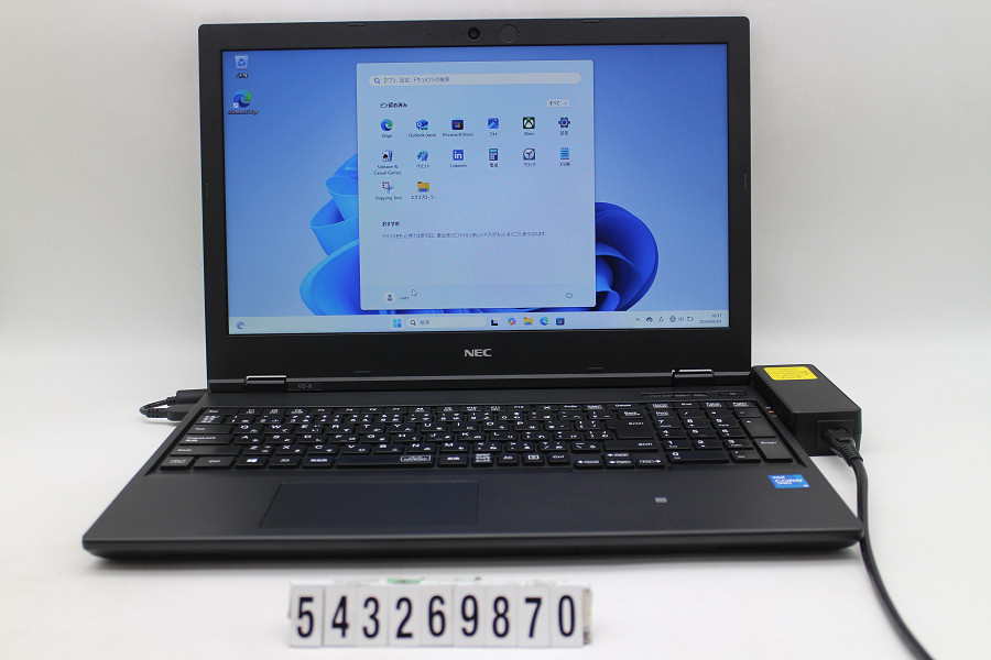 NEC パソコン-VKM44DZFB Core i5 1145G7 2.6GHz/8GB/256GB(SSD)/15.6W/FWXGA(1366x768)/Win11【中古】【20260604】