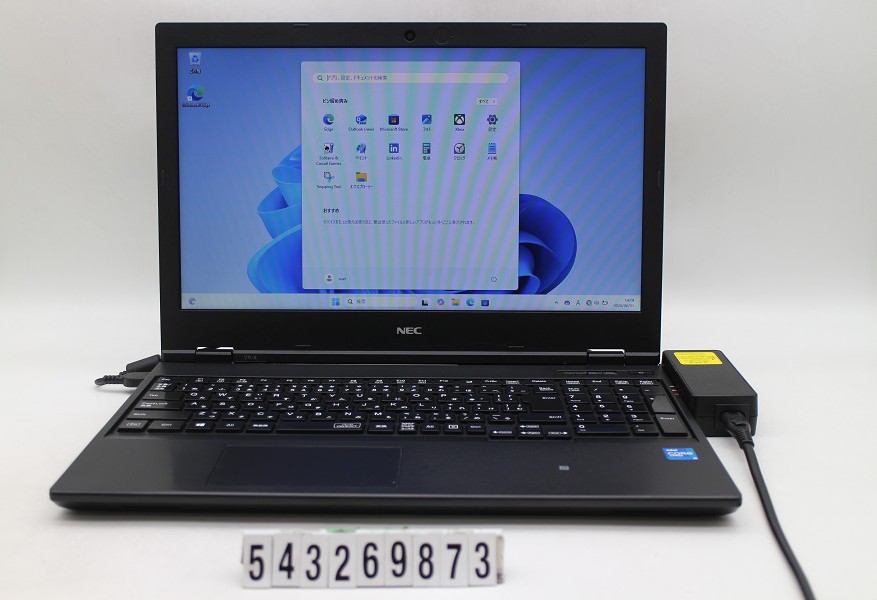 NEC パソコン-VKM44DZFB Core i5 1145G7 2.6GHz/8GB/256GB(SSD)/15.6W/FWXGA(1366x768)/Win11【中古】【20260604】