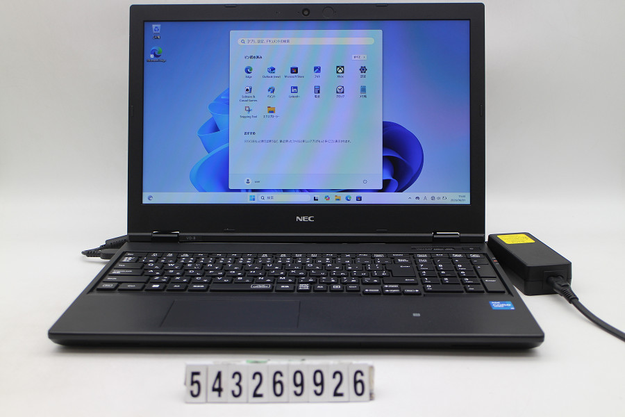 NEC パソコン-VKM44DZFB Core i5 1145G7 2.6GHz/8GB/256GB(SSD)/15.6W/FWXGA(1366x768)/Win11【中古】【20260604】
