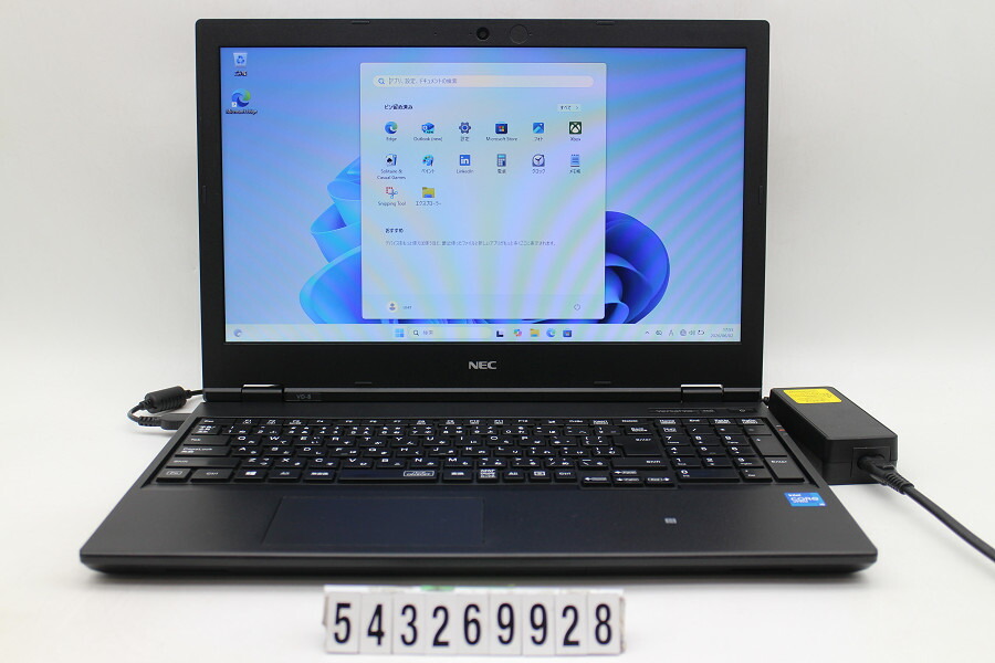 NEC パソコン-VKM44DZFB Core i5 1145G7 2.6GHz/8GB/256GB(SSD)/15.6W/FWXGA(1366x768)/Win11【中古】【20260604】