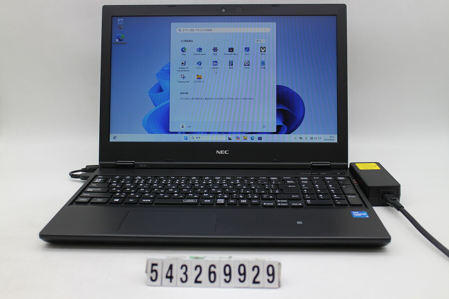 NEC パソコン-VKM44DZFB Core i5 1145G7 2.6GHz/8GB/256GB(SSD)/15.6W/FWXGA(1366x768)/Win11【中古】【20260604】