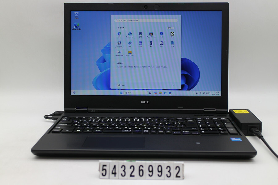 NEC パソコン-VKM44DZFB Core i5 1145G7 2.6GHz/8GB/256GB(SSD)/15.6W/FWXGA(1366x768)/Win11【中古】【20260604】
