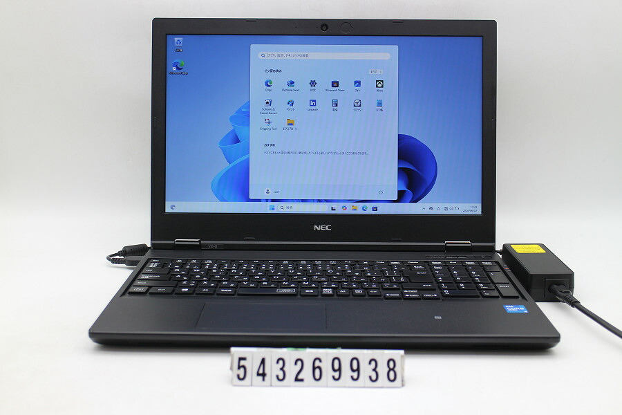 NEC パソコン-VKM44DZFB Core i5 1145G7 2.6GHz/8GB/256GB(SSD)/15.6W/FWXGA(1366x768)/Win11【中古】【20260604】