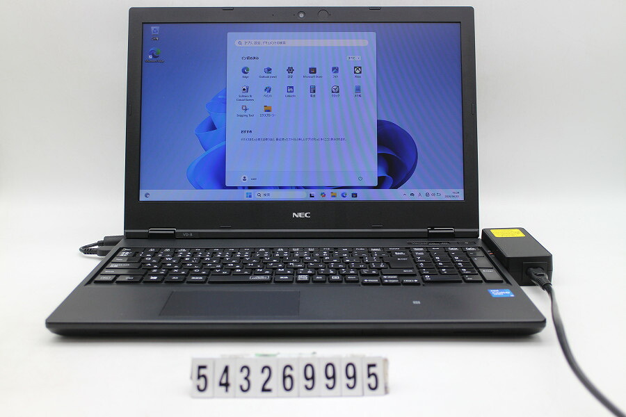 NEC パソコン-VKM44DZFB Core i5 1145G7 2.6GHz/8GB/256GB(SSD)/15.6W/FWXGA(1366x768)/Win11【中古】【20260604】