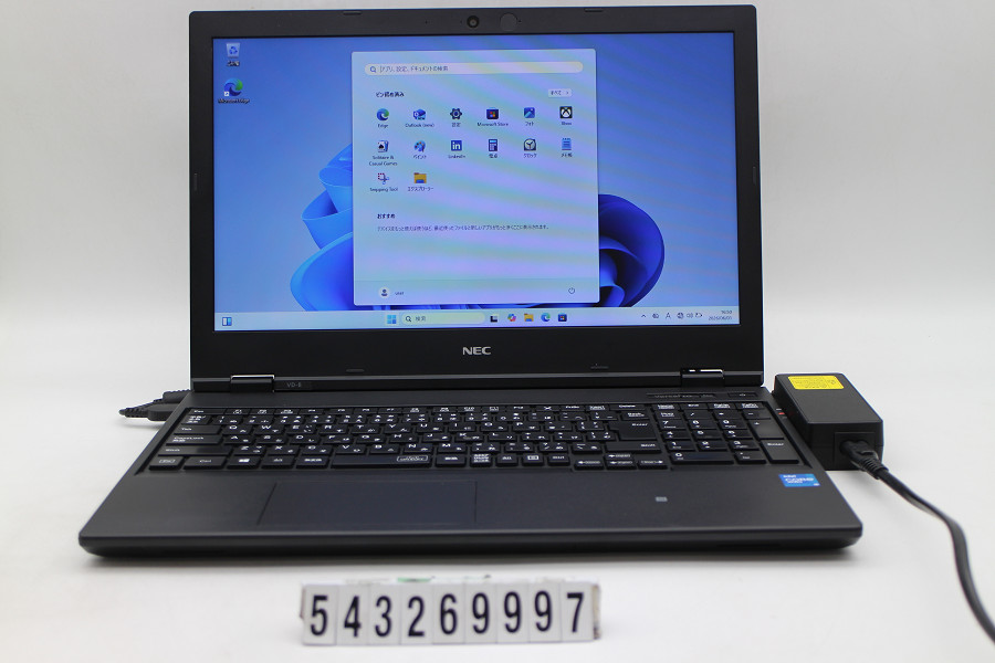 NEC パソコン-VKM44DZFB Core i5 1145G7 2.6GHz/8GB/256GB(SSD)/15.6W/FWXGA(1366x768)/Win11【中古】【20260604】