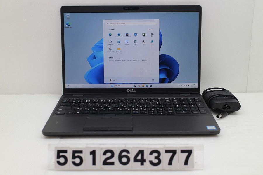 DELL Latitude 5500 Core i5 8265U 1.6GHz/8GB/256GB(SSD)/15.6W/FHD(1920x1080)/Win11【中古】【20260604】
