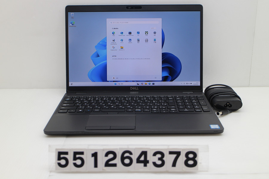 DELL Latitude 5500 Core i5 8265U 1.6GHz/8GB/256GB(SSD)/15.6W/FHD(1920x1080)/Win11【中古】【20260604】