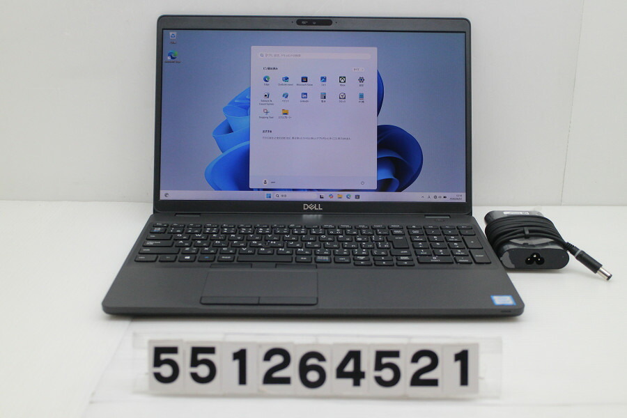 DELL Latitude 5500 Core i5 8265U 1.6GHz/8GB/256GB(SSD)/15.6W/FHD(1920x1080)/Win11【中古】【20260604】