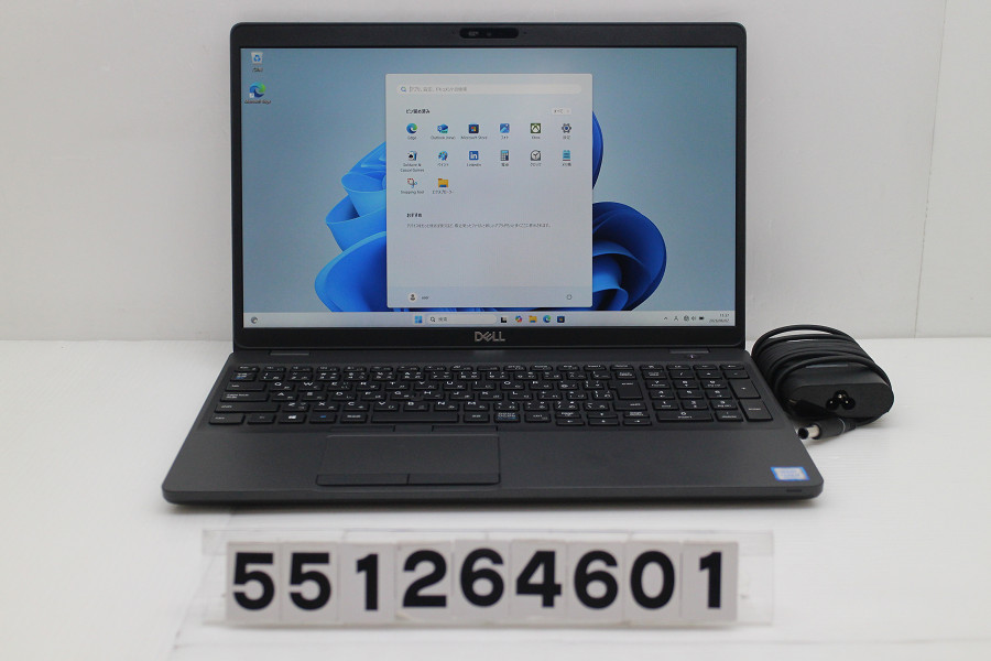DELL Latitude 5500 Core i5 8265U 1.6GHz/8GB/256GB(SSD)/15.6W/FHD(1920x1080)/Win11【中古】【20260604】