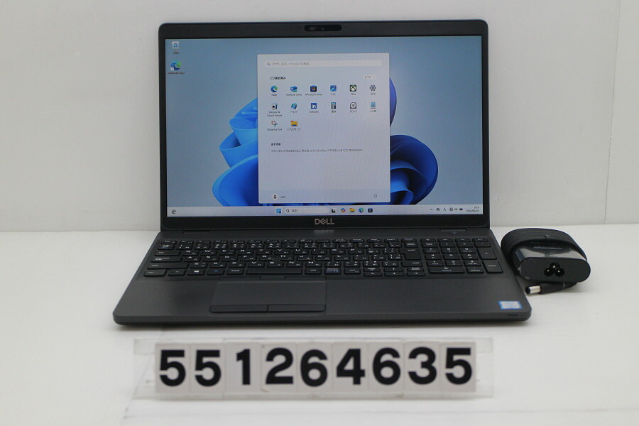 DELL Latitude 5500 Core i5 8265U 1.6GHz/8GB/256GB(SSD)/15.6W/FHD(1920x1080)/Win11【中古】【20260604】