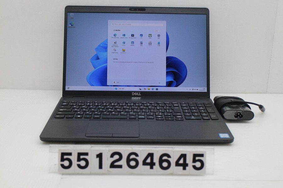 DELL Latitude 5500 Core i5 8265U 1.6GHz/8GB/256GB(SSD)/15.6W/FHD(1920x1080)/Win11【中古】【20260604】