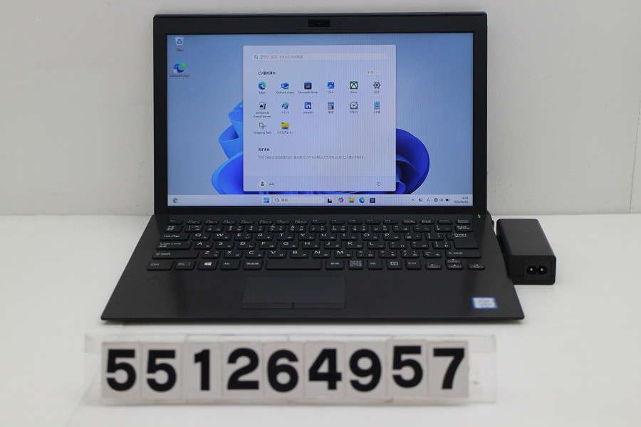VAIO VJPG11C12N Core i5 8250U 1.6GHz/8GB/256GB(SSD)/13.3W/FHD(1920x1080)/Win11【中古】【20260610】