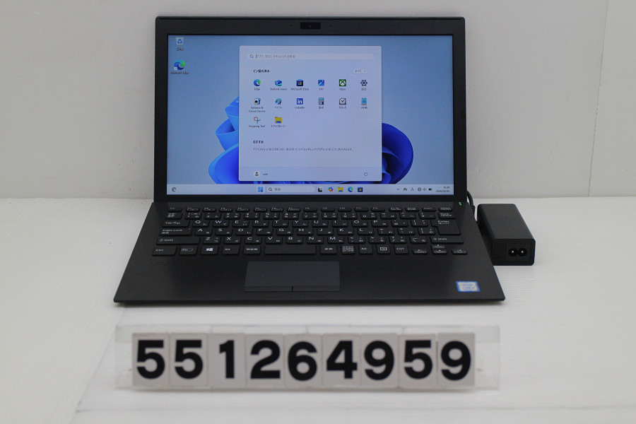 VAIO VJPG11C12N Core i5 8250U 1.6GHz/8GB/256GB(SSD)/13.3W/FHD(1920x1080)/Win11【中古】【20260610】