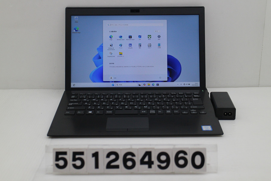 VAIO VJPG11C12N Core i5 8250U 1.6GHz/8GB/256GB(SSD)/13.3W/FHD(1920x1080)/Win11【中古】【20260610】