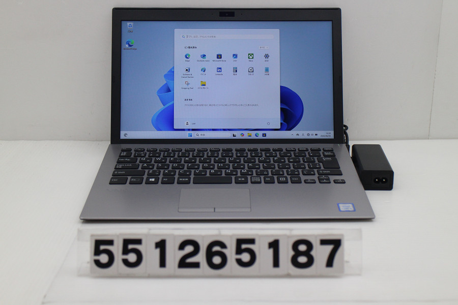 VAIO VJPG11C12N Core i5 8250U 1.6GHz/8GB/256GB(SSD)/13.3W/FHD(1920x1080)/Win11【中古】【20260610】