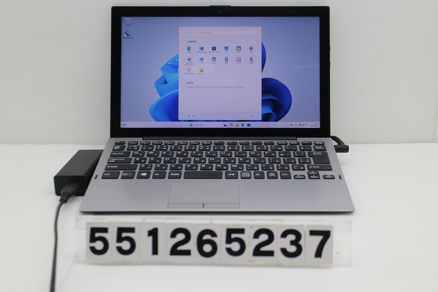 VAIO VJPA11C12N Core i5 8200Y 1.3GHz/8GB/256GB(SSD)/12.5W/FHD(1920x1080) タッチパネル/Win11【中古】【20260610】