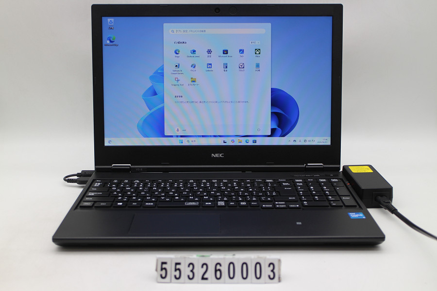 NEC パソコン-VKM44DZFB Core i5 1145G7 2.6GHz/8GB/256GB(SSD)/15.6W/FWXGA(1366x768)/Win11【中古】【20260604】