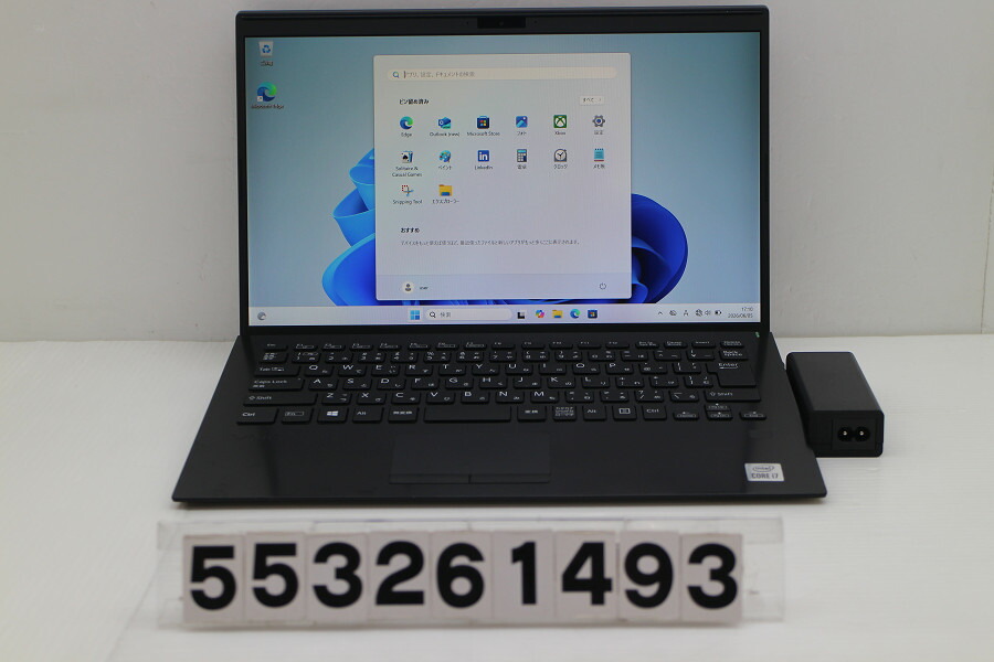 VAIO VJS143C11N Core i7 1065G7 1.3GHz/16GB/256GB(SSD)/14W/FHD(1920x1080)/Win11【中古】【20260610】
