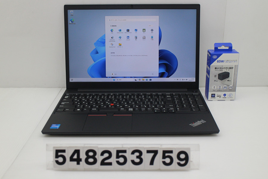 Lenovo ThinkPad E15 Gen2 Core i5 1135G7 2.4GHz/8GB/256GB(SSD)/15.6W/FHD(1920x1080)/Win11【中古】【20260616】|TCEダイレクト店