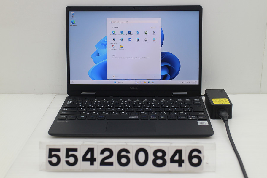 【ジャンク品】NEC PC-VRT10CGG9VE6 Core i5 10210Y 1GHz/8GB/128GB(SSD)/12.5W/FHD(1920x1080)/Win11 バッテリー完全消耗【中古】【20260618】｜TCEダイレクト店