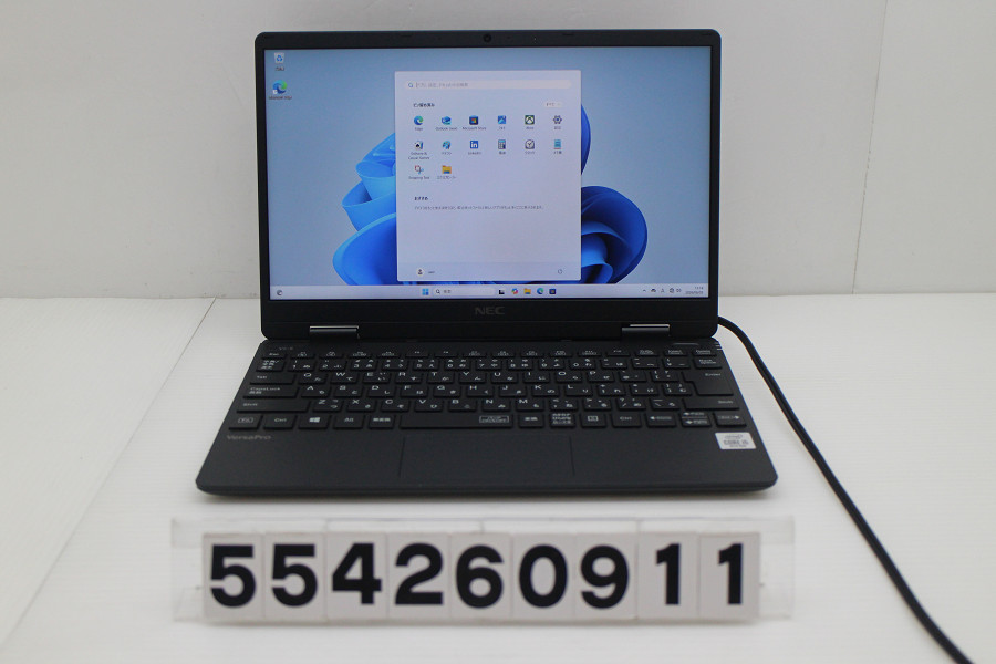 【ジャンク品】NEC PC-VKT10CGG6VD6 Core i5 10210Y 1GHz/8GB/128GB(SSD)/12.5W/FHD(1920x1080)/Win11 バッテリー完全消耗【中古】【20260618】｜TCEダイレクト店
