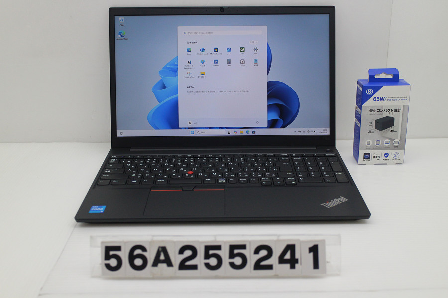 Lenovo ThinkPad E15 Gen2 Core i5 1135G7 2.4GHz/8GB/256GB(SSD)/15.6W/FHD(1920x1080)/Win11【中古】【20260616】|TCEダイレクト店