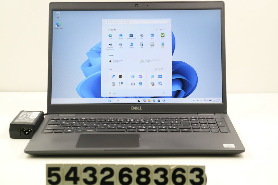 DELL Latitude 3510 Core i5 10210U 1.6GHz/8GB/256GB(NVMe)/15.6W/FHD(1920x1080)/Win11【中古】【20260624】
