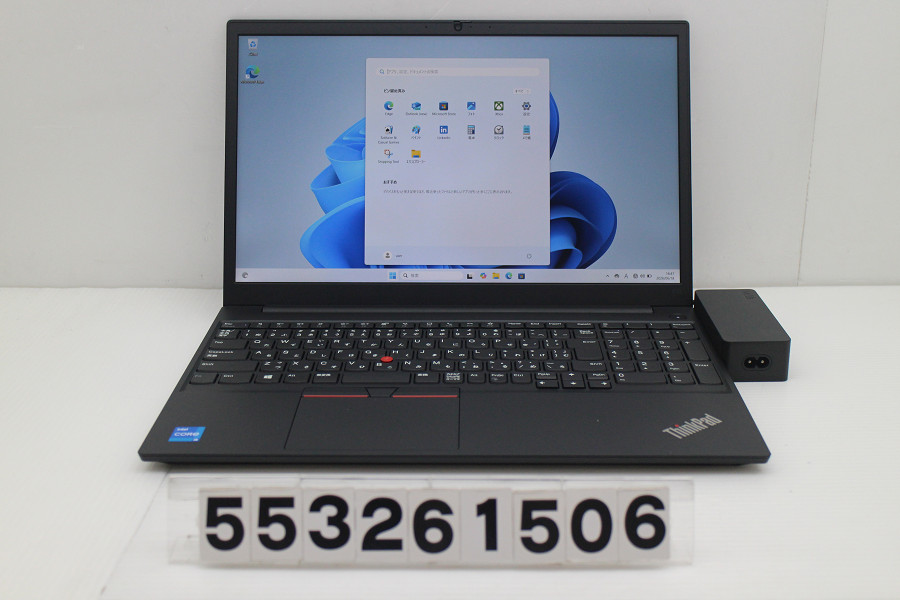 Lenovo ThinkPad E15 Gen2 Core i5 1135G7 2.4GHz/8GB/256GB(SSD)/15.6W/FHD(1920x1080)/Win11【中古】【20260623】｜TCEダイレクト店