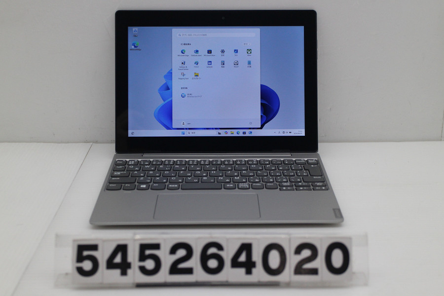 Lenovo ideapad D330-10IGM Cerelon N4000 1.1GHz/4GB/64GB/10.1W/WXGA(1280x800) タッチパネル/Win11【中古】【20260630】|TCEダイレクト店