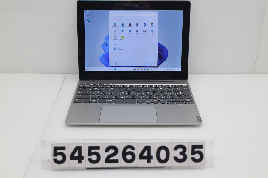 Lenovo ideapad D330-10IGM Cerelon N4000 1.1GHz/4GB/64GB/10.1W/WXGA(1280x800) タッチパネル/Win11【中古】【20260630】｜TCEダイレクト店