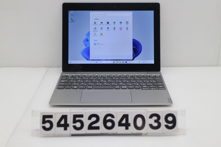 Lenovo ideapad D330-10IGM Cerelon N4000 1.1GHz/4GB/64GB/10.1W/WXGA(1280x800) タッチパネル/Win11【中古】【20260630】｜TCEダイレクト店